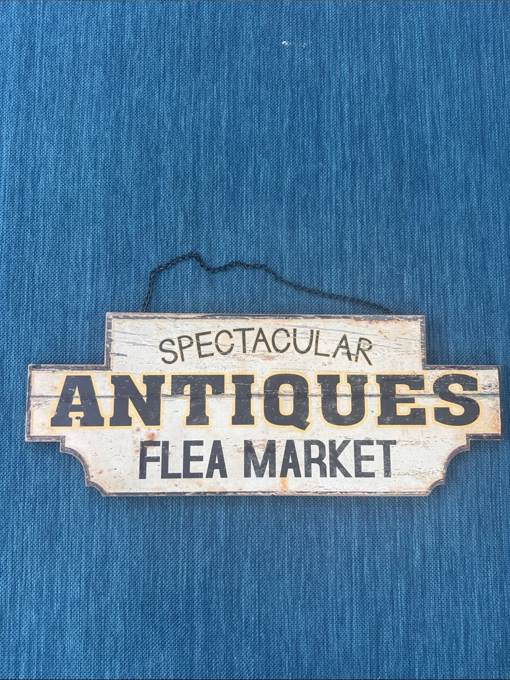 Antiques Flea Market Wall Sign